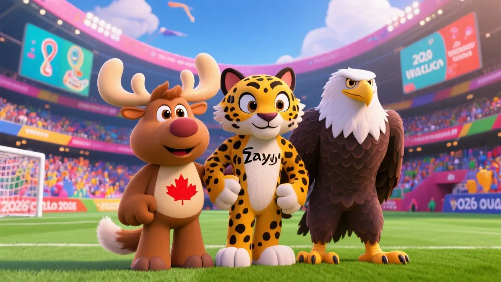 揭秘2026世界杯吉祥物：Maple、Zayu与Clutch背后的文化密码与狂欢寓意